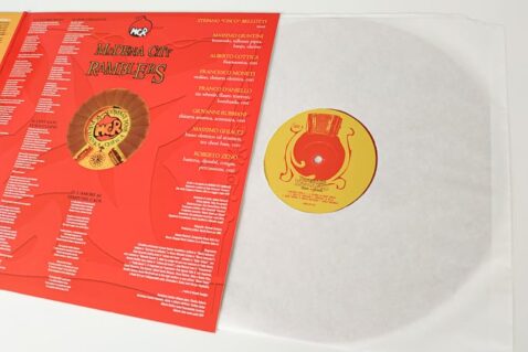 VMLP219 modena city ramblers - terra e libertà red vinyl