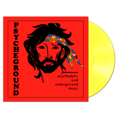 8016158023954 Psycheground Group Psychedelic and Undergound Music Clear Yellow Vinyl