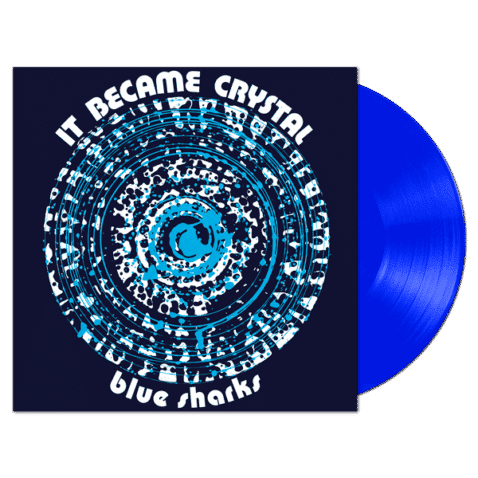 8016158210019 Blue Sharks It Became Crystal Clear BLue Vinyl