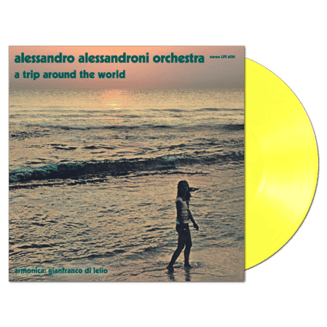 8004883215737 Alessandro Alessandroni A Trip Around the World Clear Yellow Vinyl