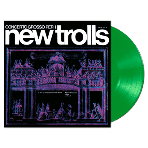 8016157917988 New Trolls Concerto Crosso Clear Green Vinyl