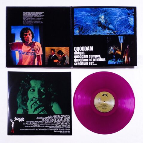 LPOST042 Goblin Suspiria Clear Purple Vinyl