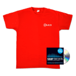 SAAR / CELSON - Red T-Shirt (plus free sampler CD)