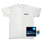 SAAR / MUSIC - Gray T-Shirt (plus free sampler CD)