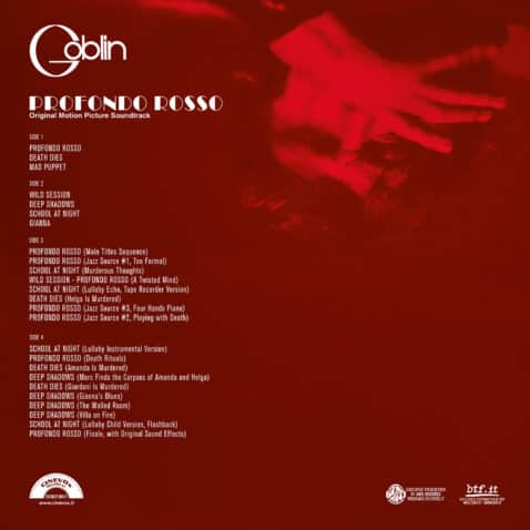 Profondo Rosso 50th anniversary Box set [21.11.2025) - immagine 6