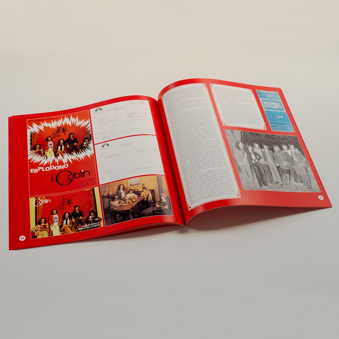 Profondo Rosso 50th anniversary Box set (Clear red vinyl) [21.11.2025) - immagine 6