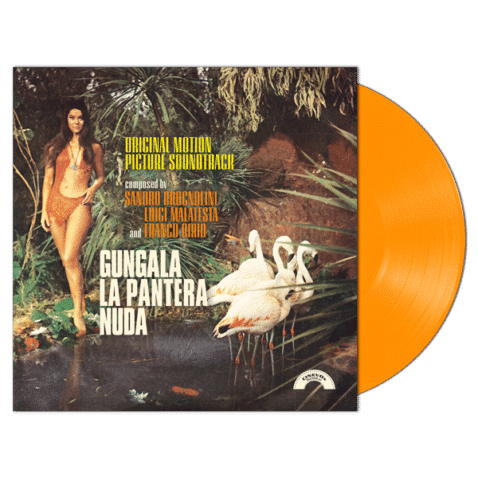 Gungala La Pantera Nuda OST (Clear orange vinyl)